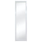 14.8" x 50.7" Over the Door Mirror White - Room Essentials™