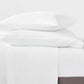 Twin/Twin XL Garment Washed Microfiber Solid Sheet Set True White - Room Essentials™