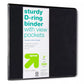 2" 3 Ring Binder Clear View Black - up & up™