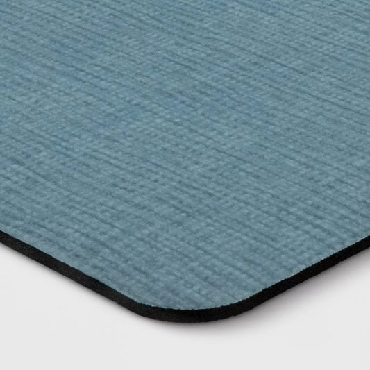 40" x 20" Neoprene Comfort Kitchen Rug Blue - Threshold™