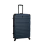 Skyline 29.5" Hardside Spinner Checked Suitcase - Navy